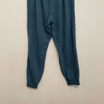 Adidas  Blue w/ Red Logo Pull On Drawstring Active Joggers / Sweatpants Sweats XL Photo 9