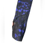 Warrior Danica Patrick NWT Blue and Black Patterned Leggings Lace Trim Medium Photo 2