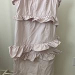 Brock Collection ‎ X H&M Lilac Ruffle Midi Dress Size: XL Photo 3