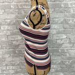 Madewell  Striped Ribbed Knit Sweater Tank Top Photo 2