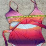 Pink Lily One-piece multi-colored swimsuit in size S •  Photo 6