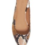 Madewell Margo Leather Animal Print Mule Photo 1