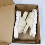 Sorel Viibe Slingback Sandals Honey White Leather Size 8.5 NWT Photo 3