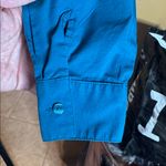 Worthington  Women’s Fitted Teal Blue Stretch Button-Down Shirt Size 10 Photo 4