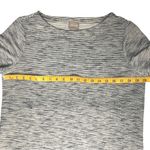 Chico's Women's Striped T-Shirt Dress Size 1/Medium Navy Blue White Terry Cloth Photo 5