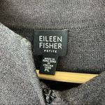 Eileen Fisher  Italian Wool Knit Zip Jacket Photo 4