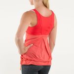 Lululemon  Run Ta Ta Topper‎ Tank in Love Red Orange Sz 4 Photo 1