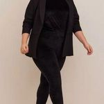 Torrid 4/$25 Full Length Signature Waist Ruched Velour Side Legging Black Sz 1 (1X) Photo 0