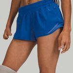 Lululemon  Hotty Hot Shorts Low-Rise 2.5" Royal Blue Photo 0