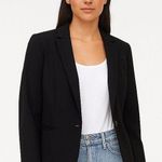 Banana Republic Black Fitted Blazer Womenโs Size 4 Photo 0