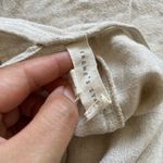 Irene's Story  Linen Cape Dress Tan (Medium) Photo 4