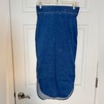 Frank & Eileen  Skirt Size 4 Donegal Denim Long NWT Photo 2