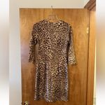 J. McLaughlin  Sophia Safari Dress Animal Print NWT Camel Brown XXS MSRP $228 Photo 5