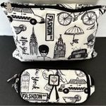 Brighton  Love Scribble Jetsetter Duffel Travel Bag, Dust Bag & Makeup Case NWT Photo 12