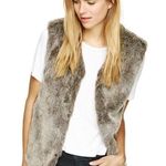 Talula Aritzia Talulu Park Slopes Faux Fur Vest Women's size small Photo 0