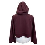 Athleta Steady State Crop Sweatshirt Hoodie Cropped Antique Burgundy Women’s XXS Photo 7
