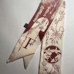 Initial / Letter F Thin Purse Scarf / Hairband / Scarf Photo 0