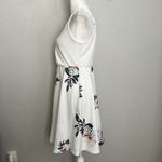 Ecowish  White Floral Dress Size Small Photo 4