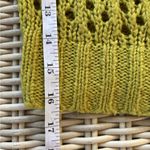 Wet Seal Vintage Y2K  Green Open Knit Sweater Photo 6