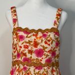 easel Maxi Floral Empire Waist Pink Brown Small Dress Boho Cottage Prairie NWT Photo 15