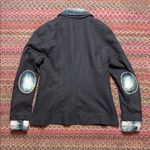 YEST RETRO DOUBLE LAYER JEAN JACKET BLAZER Brown Size M Photo 5