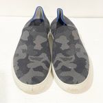 ROTHY'S 'The Sneaker' Size 10.5 Black & Gray Camo Knit Slip On Flats Photo 1
