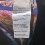 Chico's  Silk Medallion Print Ruana Paisley Print Wrap Kimono with Tassel S/M Photo 6