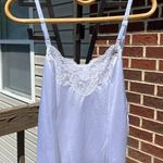 Vintage White Lace Tank Top Women's Medium Photo 0