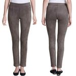 Andrew Marc Women's Taupe Super Soft Stretch Faux Suede Pull On Pants Size Small Photo 1
