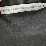 & Other Stories & Other Stories High Neck Sleeveless V-Back Silk Dress Black 36 Small Photo 2