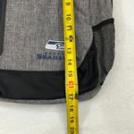 NFL Forever Collectible Seattle Seahawks Bold Grey School Travel Backpack Bag Photo 9