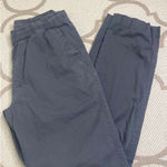 Pact  organic cotton pull on elastic waistband chino pants pockets, size small Photo 0