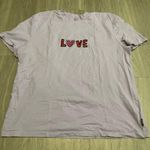 Pastel Purple Love Graphic Tee Size undefined Photo 0