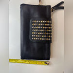Olivia Miller Olivia Miller Black Soft Wallet Wristlet 3 Studded Colors Photo 8