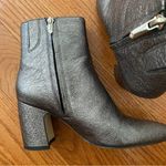 Sam Edelman  HILTY2 Gray Metallic Ankle Bootie with 2inch Heel Size 6.5 Photo 1
