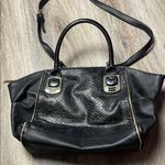 Steve Madden  Black Snake-Embossed Women's Bag Photo 5