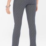 Chico's  Juliet Painted Herringbone Ankle Pull On Stretch Ankle Pant Photo 1