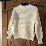 Elodie Chunky off-white sweater Photo 1