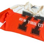 Daydreamer  New York City 77 Wide Stripe Rugby Polo Long Sleeve T-Shirt Large NWT Photo 4