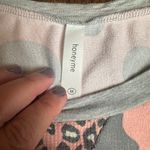 Honeyme  Pink Gray Leopard Top - M‎ Photo 4