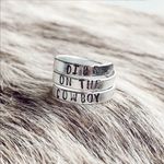 Dibs On The Cowboy Wrap Ring Photo 0