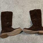 Sundance  Suede Leather Chocolate Brown Slouch Explorer Boots size 38 7.5-8 Photo 8