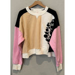 Free People FP Movement Intercept Colorblock Graphic Sweatshirt Size Small Photo 12