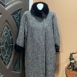 Real clothes sanyo carat alpaca coat Gray Size M Photo 3