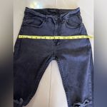 ZARA  Black Wash Distressed High Rise Skinny Denim Jeans 30 Made In Pakistán Photo 12