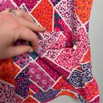 Vera Bradley V-Neck Floral/Paisley Print Scrub Top (Large) Photo 2