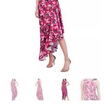 Eliza J  Ruffled Floral Dress Photo 1