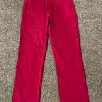 ZARA Pink Straight Leg  Jeans Photo 0