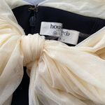 House Of CB HOUSE OF‎ CB 'Alana' Black & Cream Off Shoulder Dress NWOT size XS Photo 4