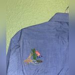 80s 90s vintage western cowboy cowgirl rodeo patriotic blouse shirt set Size L Photo 5